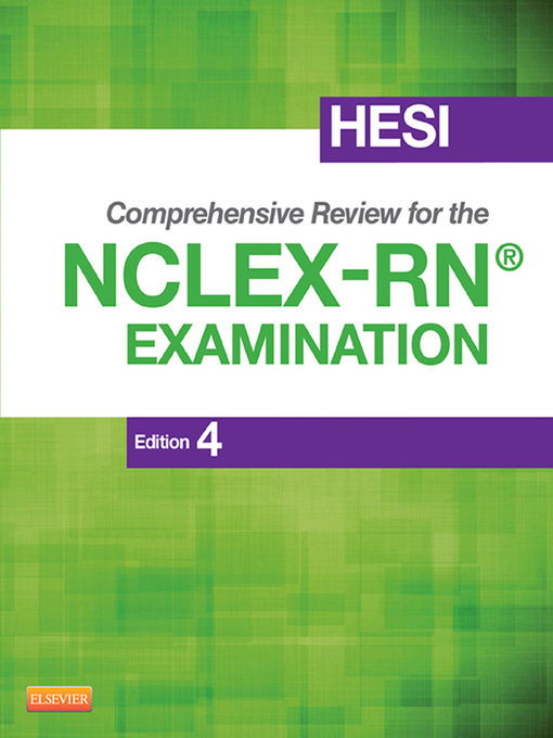 Title details for HESI Comprehensive Review for the NCLEX-RN® Examination by Elsevier Health Sciences - Available